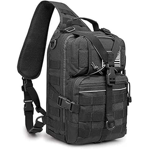 G4Free Tactical Sling Rucksack Groß Militär Schultertasche Umhängetasche Cover