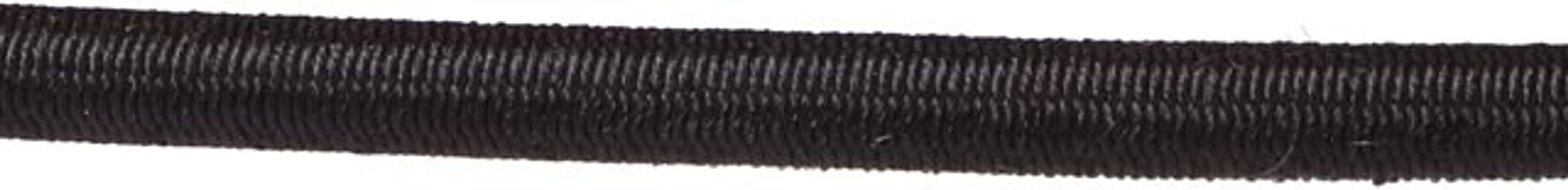 US Cargo Control 3/16''-5mm Polyester Shock Cord 50 ft - Black