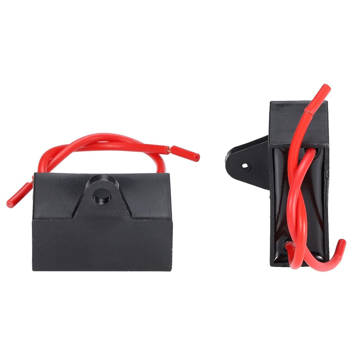GTIWUNG 6 sztuk 1.2uF 450V AC CBB61 Kondensator Wentylator sufitowy 50/60 Hz, kondensatory rozruchowe 2 przewody wentylatora, kondensator roboczy silnika