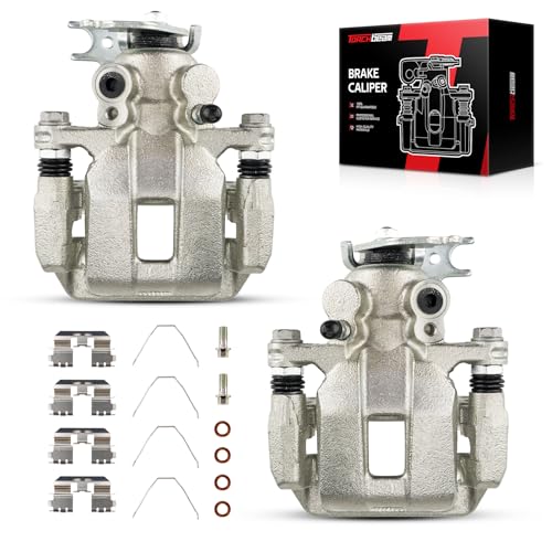 Image of Torchbeam Rear Brake Calipers Set for Honda 2008-2012 Accord, Acura 2009-2014 TSX, Rear Left and Rear Right Calipers Replace # 19B3358+19B3359