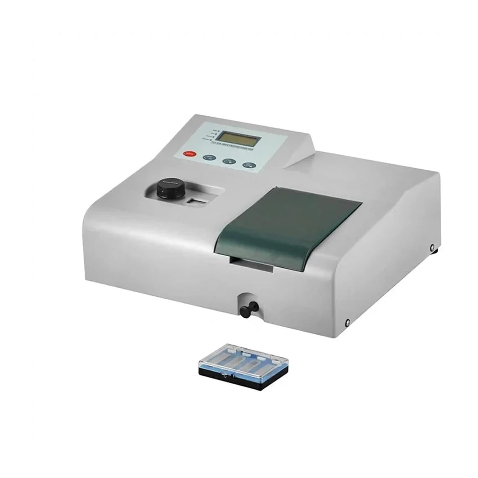 Espectrofotómetro UV-Vis fácil de usar para mediciones básicas de transmisión, espectrofotómetro de alta precisión 721N 722N 752N (Color: 722N, tamaño: 1)
