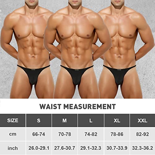 Arjen Kroos Men's Sexy Thong Pouch Underwear Low Rise G-String Bikini #TOP4