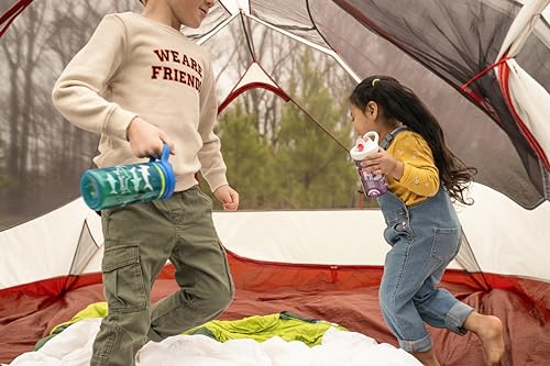 CamelBak Eddy+ Garrafa de água infantil de 400 ml com Tritan Renew – Canudo, à prova de vazamento qu
