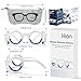 Hion Motion Sickness Glasses Relieve Carsickness Airsickness Seasickness,Ultra-Light Portable Nausea Vertigo Glasses, No Lens Liquid for Adults or Kids(2Pairs)