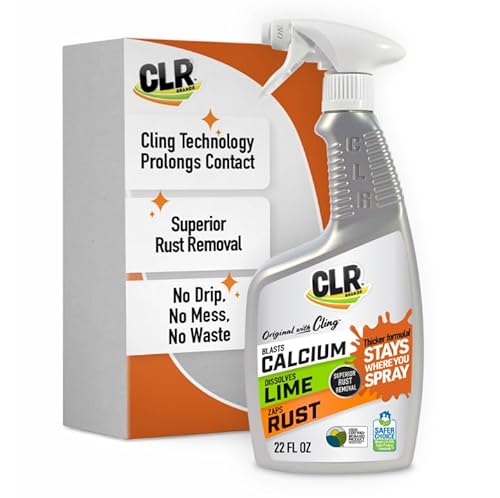 CLR Brands Calcium, Lime & Rust Remover with Cling, 22