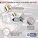 Engine Oil Cooler Filter Housing Kit with Gaskets, Cap & Seals - Replaces 55566784, 88179-91400 - Compatible with Buick & Chevy 1.4L Vehicles - Encore, Cruze, Cruze Limited, Sonic, Trax