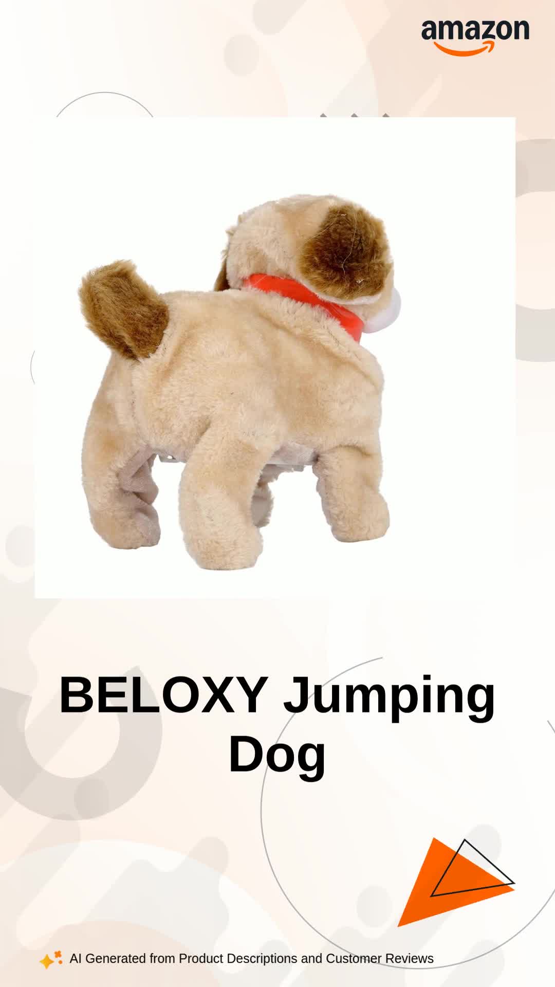 Buy BELOXY Jumping, Walking and Barking Dog Soft Toy Fantastic