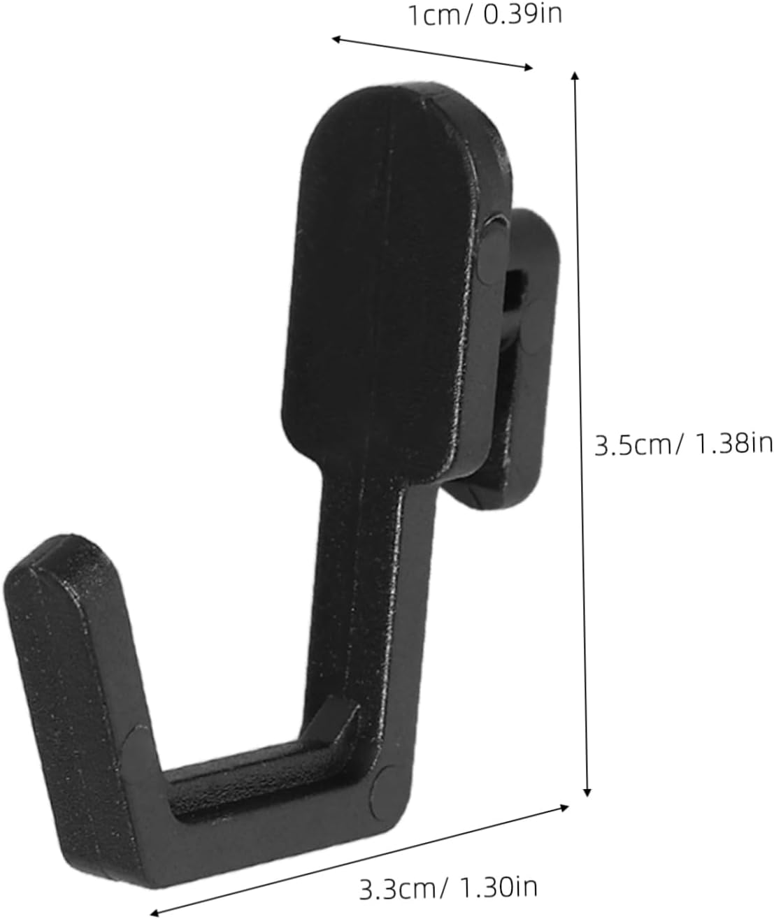 20pcs Pegboard Hooks: Grid Panel Hanging Hooks Shelving Hangers Organizer for Bedroom Kitchen Office Retail Home Workspace Organization
