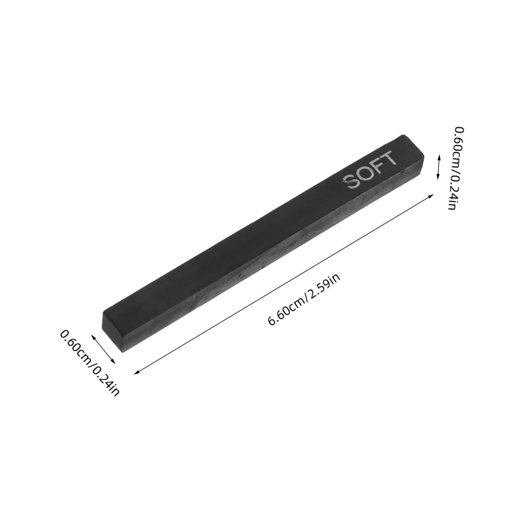 VILLCASE 4juegos Carboncillo Profesional Para Dibujo De Carboncillo Comprimido Resalte Para Artistas y Principiantes Herramienta De Dibujo No Tóxica y Fácil De Usar