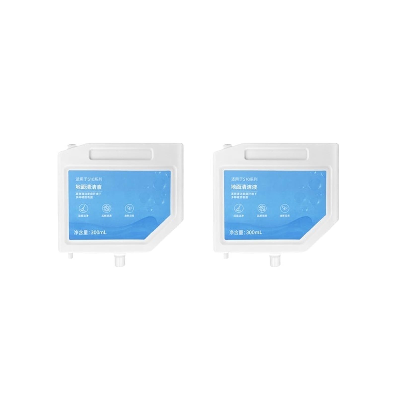 Compatible con Dreame L10s Ultra/S10/S10 Pro/S10 Plus, 300 ml de líquido Limpiador for Pisos, solución for el Mantenimiento de Pisos Duros, detergente for aspiradoras y mopas.(2pcs)