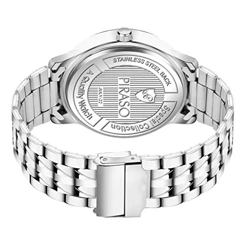 Image of PIRASO Analog Day and Date Working Display MESH Strap Watch for Men & Boys