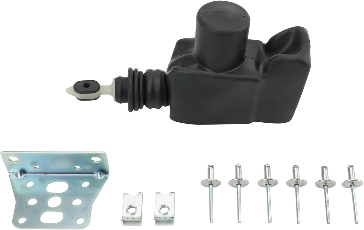 TRQ Front Left Rear Door Lock Actuator Compatible with 77-05 Cadillac Chevrolet GMC Pontiac
