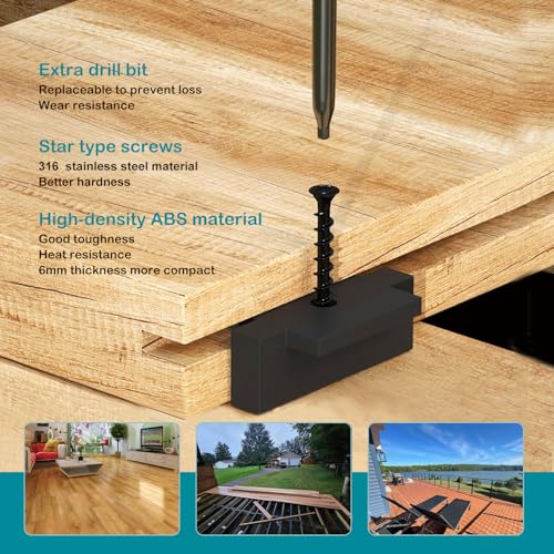 Jiuzilih JZ-HFS00A02 1000Pcs Hidden Fasteners Decking Fasteners thumb #2