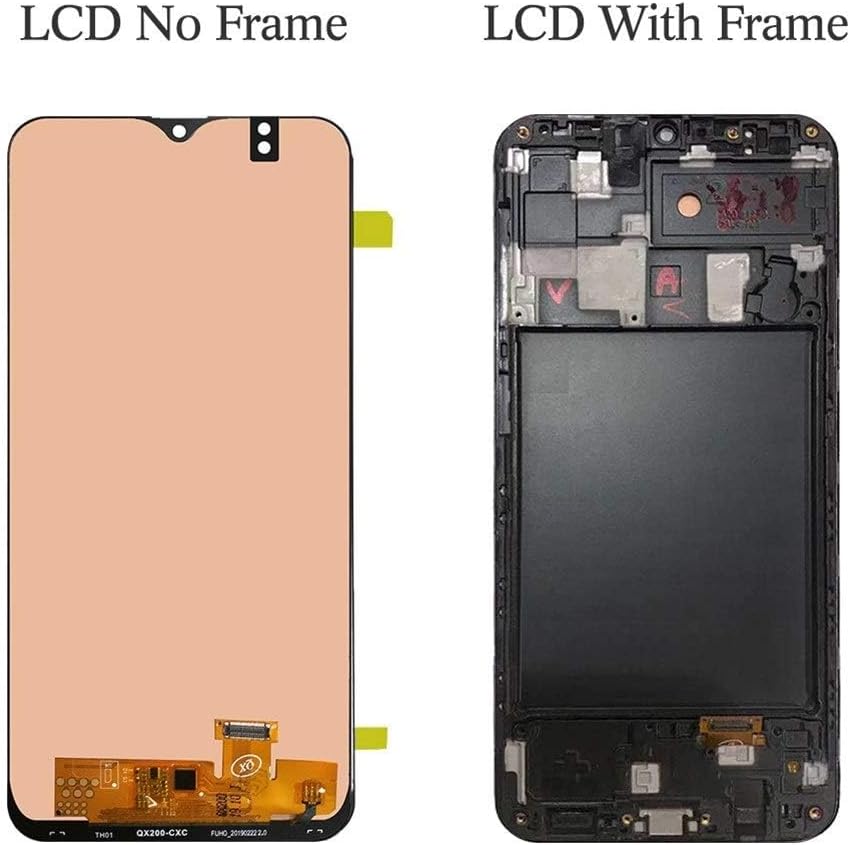 液晶画面 6.4 '' サムスンA20 A205 SM-A205F A205FN表示液晶画面用LCDフィットA205