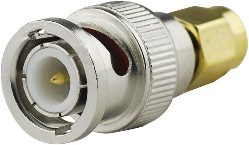 Black Friday - 40% OFF DHT Electronics 2pcs RF coaxial Coax Adapter SMA Male to BNC Male