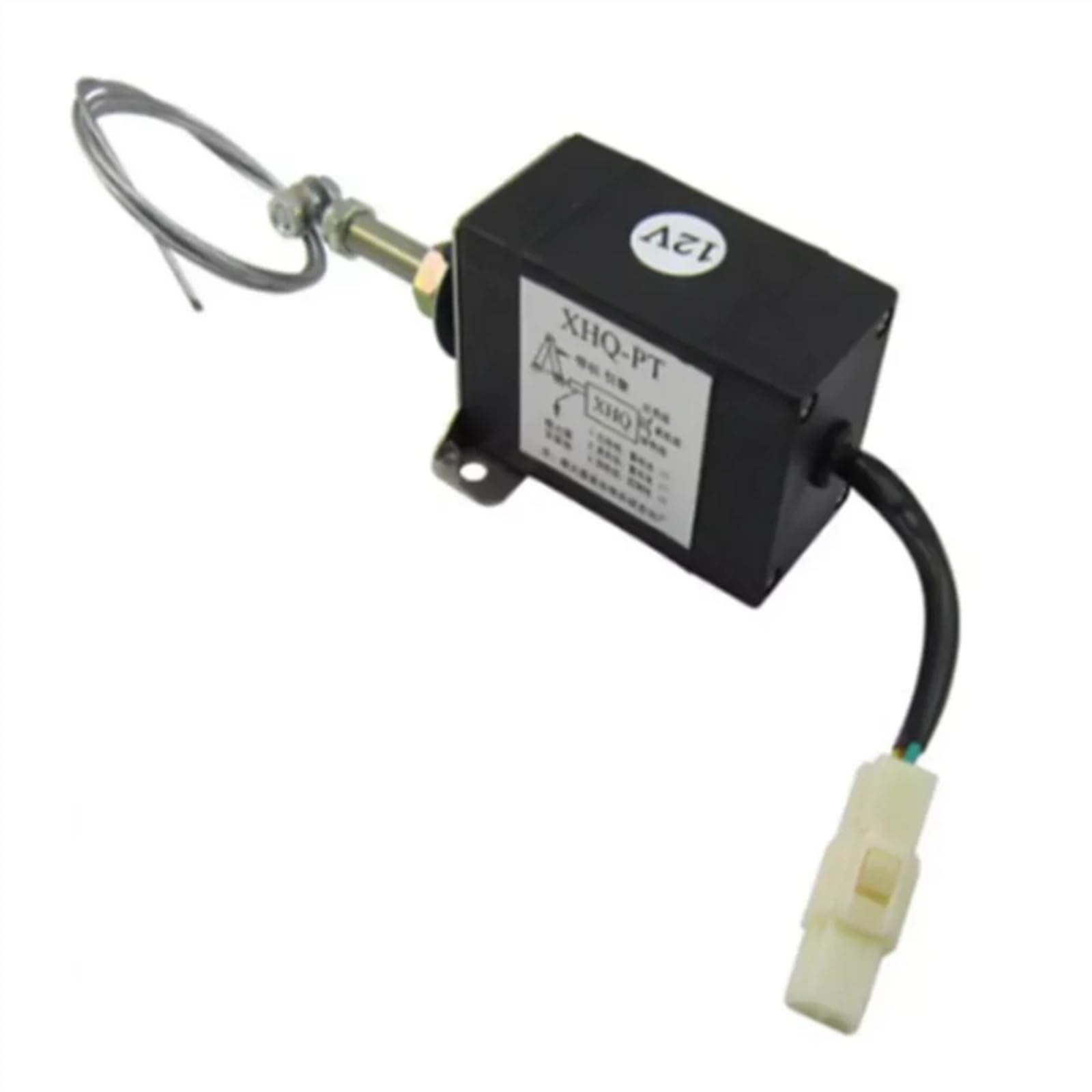 Vanne d'arrêt moteur diesel 12V solénoïde de coupure XHQ-PT NO