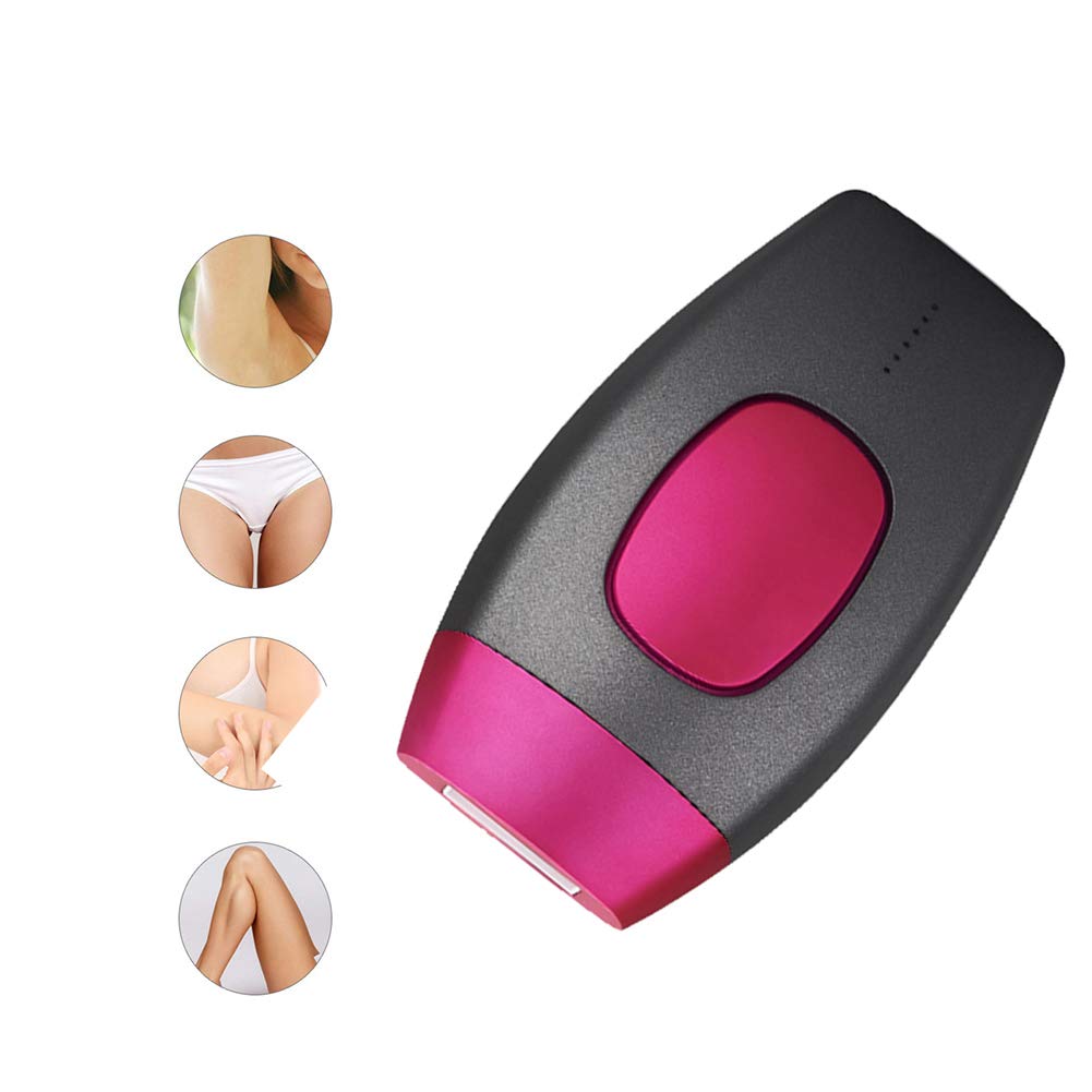 Epilatore elettrico IPL, Epilatore permanente bikini facciale femminile, Epilatore indolore corpo 600000 Lampeggiante