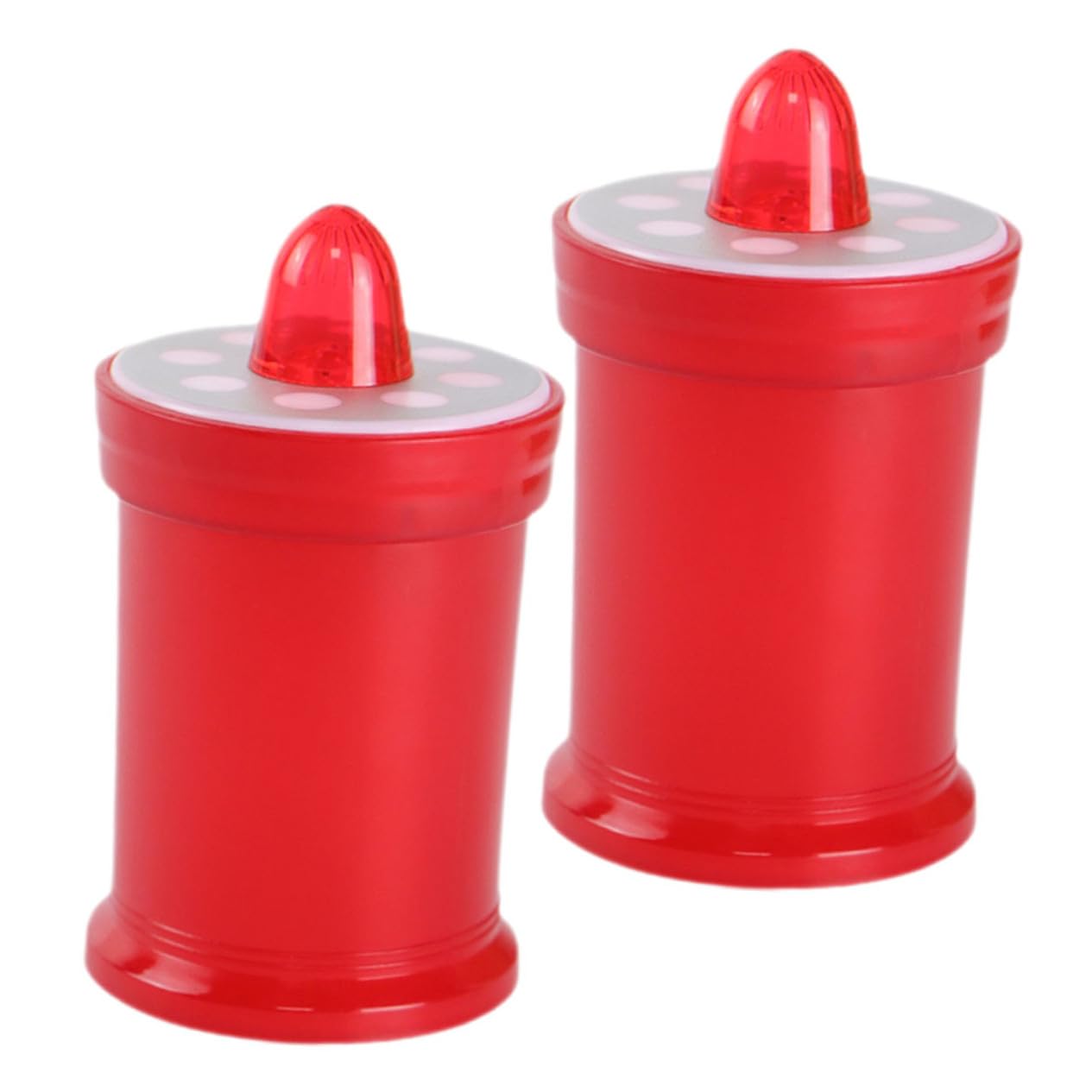 Velas LED rojas a pilas para cementerio e iglesia | Pack de 2 luces cálidas 8
