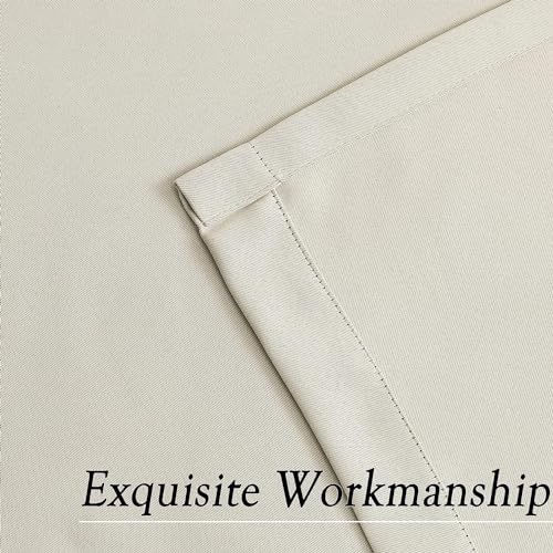 Curtains Brown Marble Pattern Blackout Curtains Super Soft Thermal Insulated Bedroom Curtains, Solid Thermal Insulated Pencil Pleat Draperies, Ethnic Home Decor For Living Room, 2 Panels - Image 3