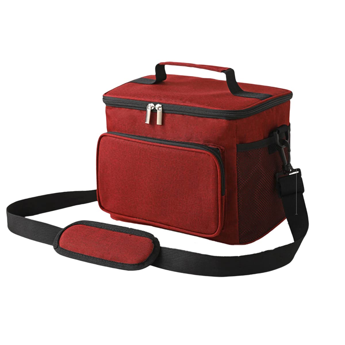 Sac isotherme pliable et réutilisable, sac de pique-nique en plein air isolé froid et chaud, sac isotherme 14 canettes (10 L), sacs isothermes pour le déjeuner, le pique-nique, le camping, la plage,