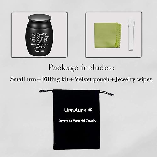 Miniatura 6 de Urnas pequeñas de cremación de 1.6 pulgadas de alto, hecha a mano, hermosa urna de recuerdo para funeral, urnas decorativas pacíficas para cenizas