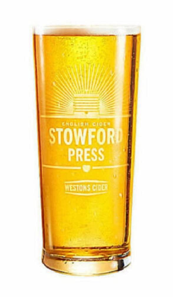 Stowford PressHalf Pint Glass by Westons Cider (1 Glass)