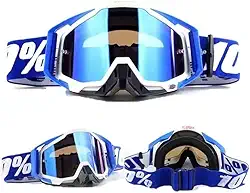 FINYQBET Óculos de Proteção - Antiembaçante e Resistente a Impactos, Proteção UV, Lente de dupla camada, Óculos de esqui - Para Motociclismo, Esqui