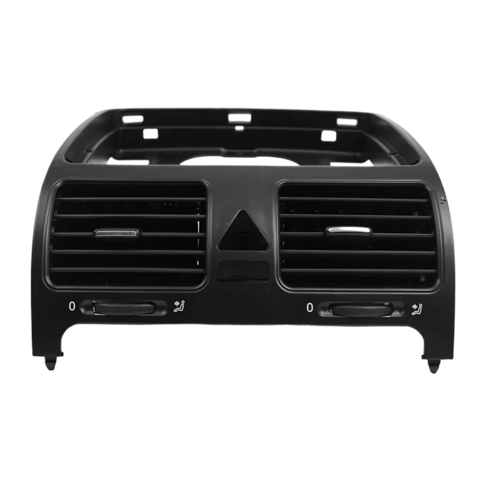 Car Air Vent Frame Compatible With VW For JETTA MK5 2006 2007 2008 2009 2010 2011 Dashboard Center Air Vent Replacement OEM: 1K0819743A 1K0819728H