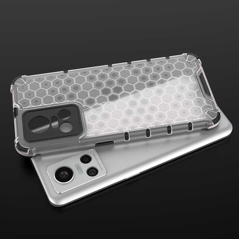 Image of Plastic Bumper Back Case Cover for Realme GT Neo 3 (Transparent)