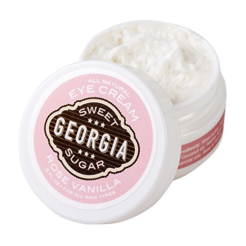 Sweet Georgia Sugar Natural Eye Cream, Rose Vanilla