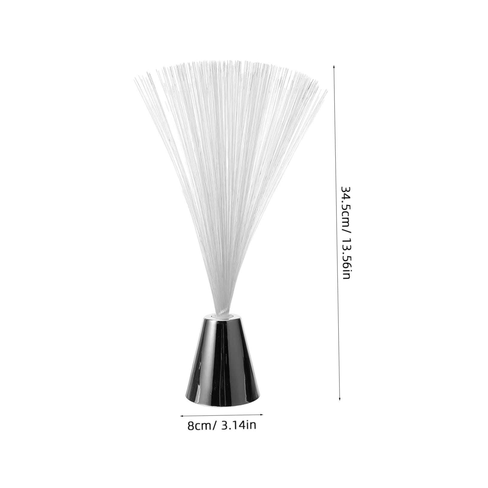 Gatuida 5pcs Multicolor Changing Fiber Optic Lamp for Holiday and Wedding Centerpiece Gypsophila Design Battery Operated Decorative Light Creates Warm Atmosphere