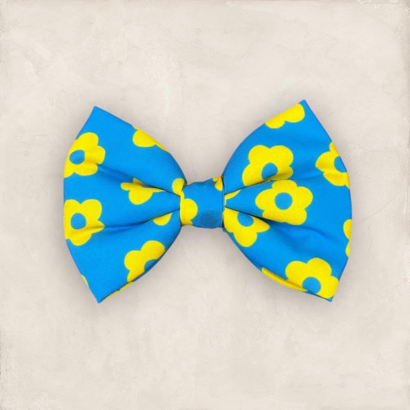 Stylish Dog Bow Tie for Pets | Adjustable Pet Neck Accessory for Dogs & Cats | Comfortable, Durable & Cute Dog Collar Bow for Small, Medium & Large Breeds