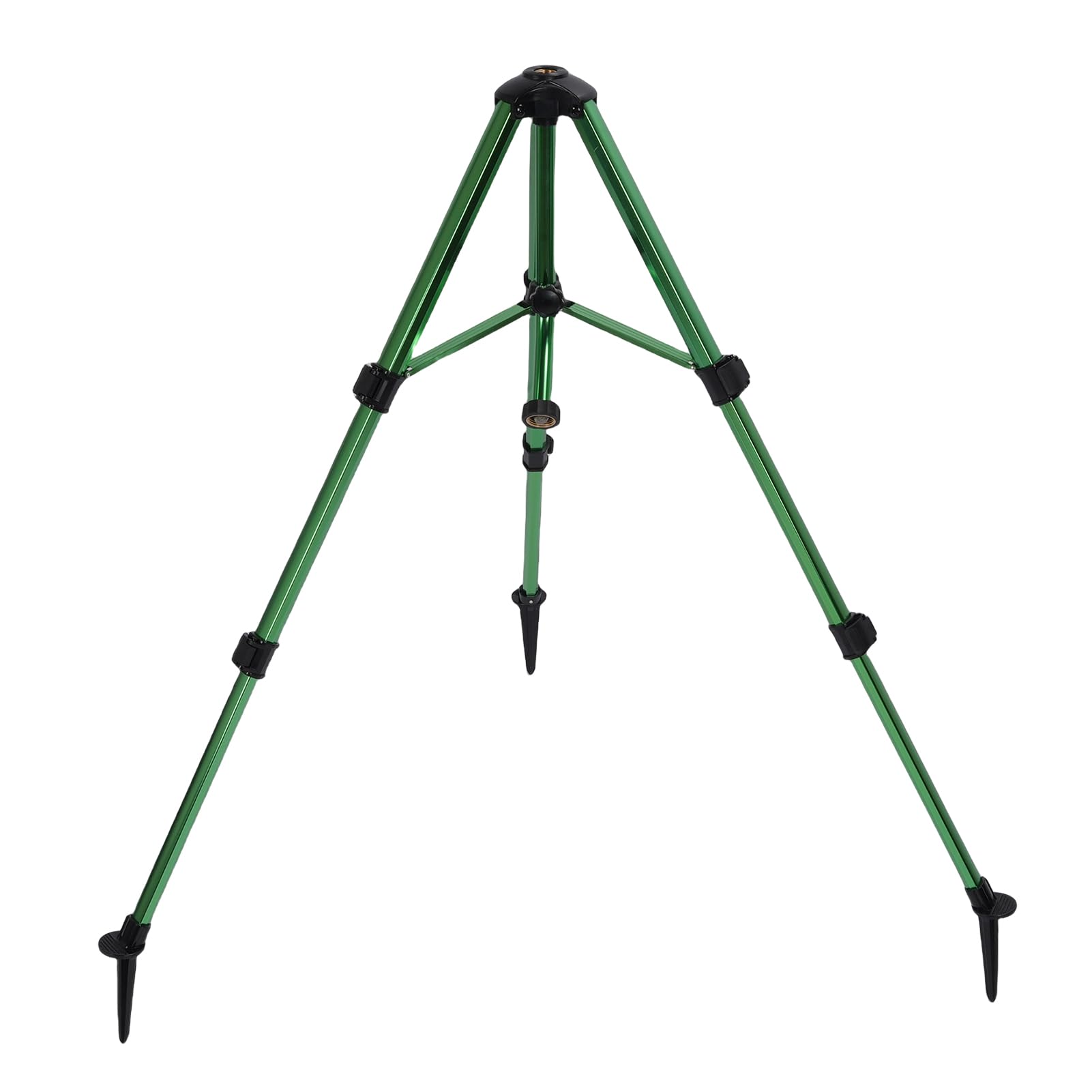 Brrnoo Zraszacz Udarowy o Dużej Wytrzymałości na Podstawie Statywu, Obrotowy Zraszacz do Trawnika z mosiężną dyszą Regulowana Podstawa Statywu Rozciąga się od 16 do 37 Cali Pokrycia