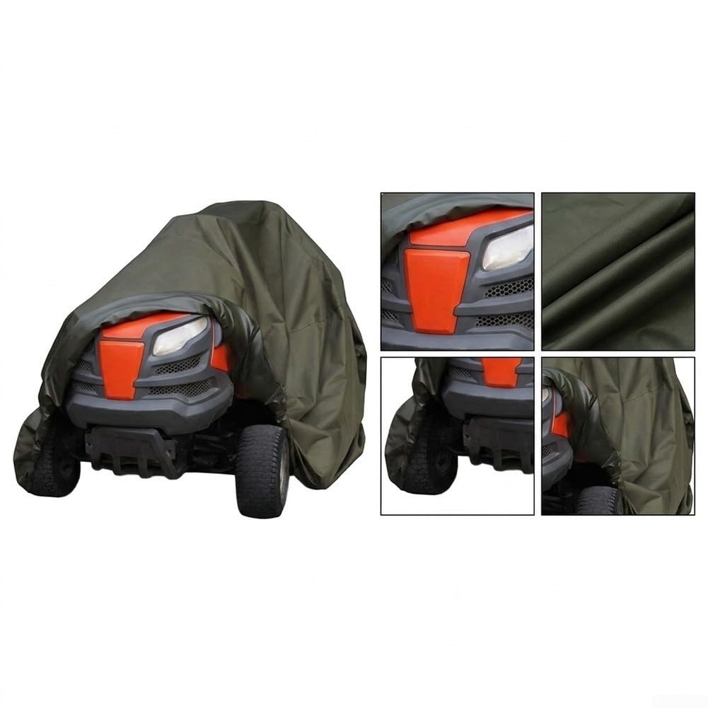 Funda Protectora Exterior Cortacésped Anti-UV(Army Green S (170 * 61 * 117 Cm))