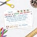 m&h invites Super Job - Teacher Notes to Parents - Classroom Incentive Cards to Send Home - Motivational Good Behavior Cards [Package of 50]