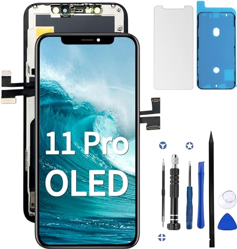 Écran iPhone 11 Pro pour remplacer vitre cassée tactile défaillant OLED dur ZOETEC avec outils