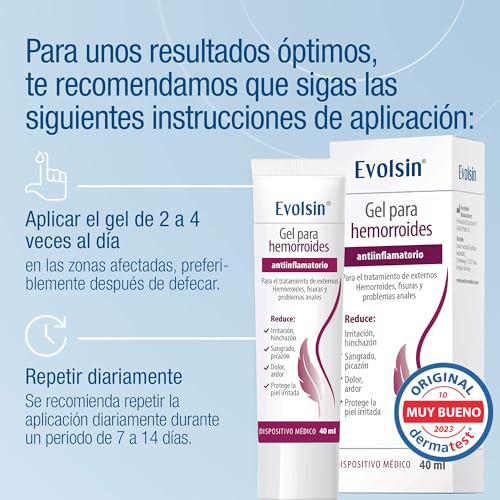 Variante de Evolsin crema para hemorroides 40ml