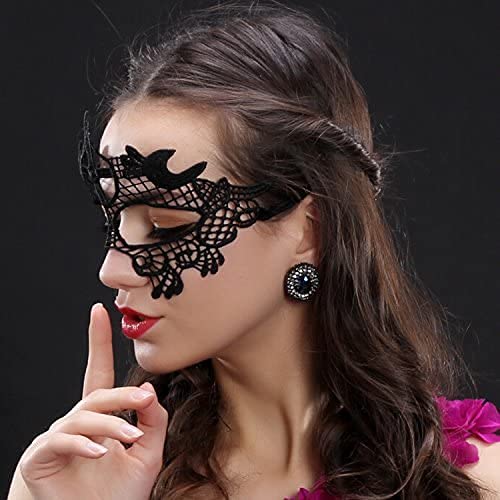 Set De 6 Máscaras Venecianas De Encaje Para Mujer – Ideales Para Carnaval, Mascarada, Fiestas De Disfraces Y Halloween