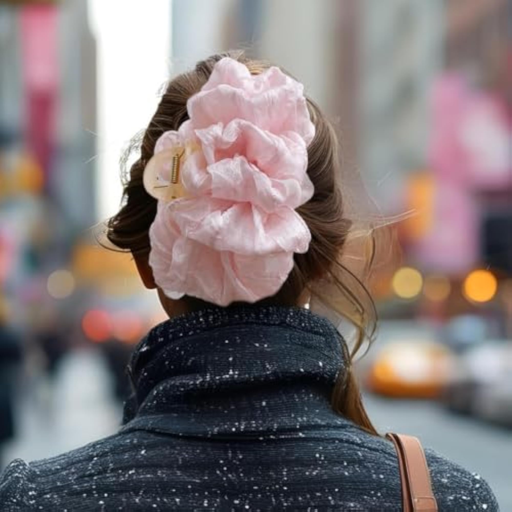 Stylish Decorative Large Hair Claw Clip Pink