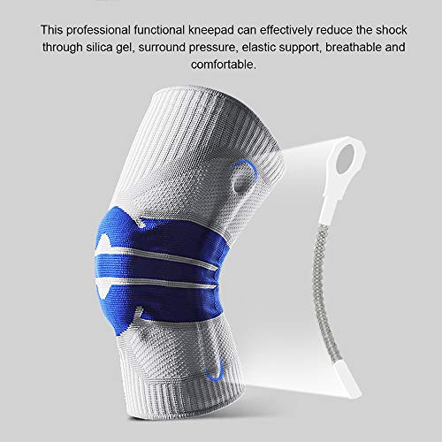 Joelheiras de fitness, Romacci Fitness Running Riding Joelheiras de verão Joelheiras de malha Protet