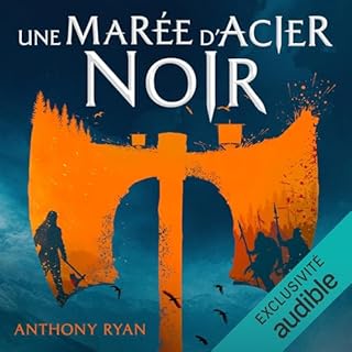Page de couverture de Une mar&eacute;e d'acier noir