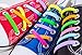 KUYiA Sin Corbata Cordones de Zapatos, Impermeables de Silicona Niños y Adultos...