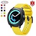 Produktbild FunBand kompatibel mit Gear Sport Armband, 20mm Silikon Armband Ersatz Watch Strap für 20mm Universal Strap/Gear S2 Classic/Galaxy Watch 42mm/Galaxy Watch Active/Galaxy Watch Active 2/Vivoactive 3