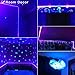 Deep Dream 16.4Ft/5M Waterproof UV Black Light, SMD 2835 300 LEDs, 395nm-400nm Blacklight Fixtures LED Strip with 12V Power Supply, IP65 for Bedroom DJ Glow Party Halloween Resin Curing