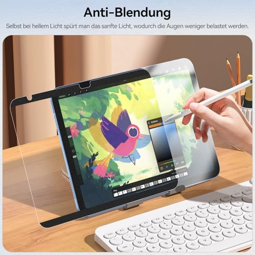 Protescreen 3 Stück Papier Magnet Folie Kompatibel mit iPad A16 10./11. Generation 10,9/11 Zoll 2022/2025, - Image 5