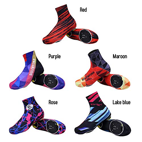 Lixada Couvre-Chaussures de Cyclisme Couvre-Chaussures de Vélo à Glissière Anti-Poussière pour Hommes Femmes Chaussons de Vélo de Montagne de Route pour Cyclisme de Printemps, d'Été et d'automne - Image 7