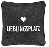 filz kissen sofa Schön verarbeiteter und edler Filzbezug inklusive weicher Füllung für ein gemütliches Ambiente