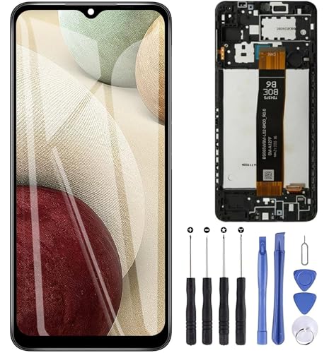 Écran pour Samsung Galaxy A12 Nacho résoudre affichage noir