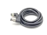 Vista 6 de Conectores M8 de ángulo recto macho a hembra, cables hembra a macho M8 Conector (código A 8 pines 1M3.3ft cable)