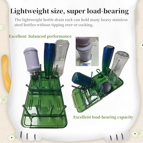 WHNL Space - Saving Foldable Travel Bottle Drying Rack with 16 Ribs for efficient Drying,Portable and Suitable for Baby Bottles, Breast Pumps, and Other Feeding Accessories,Great for Daily use - Thumbnail 6